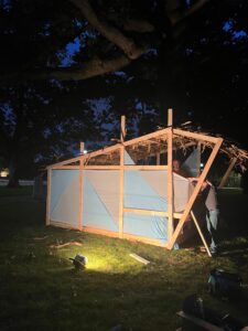 The Enveloping Sukkah at Sukkah Village built for Sukkot